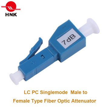 1 ~ 30dB LC / PC Singlemode Mann zum weiblichen Faser-Optik-Dämpfungsglied